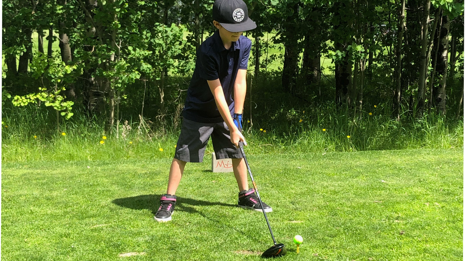 Introducing kids to the golf course Drayton Valley and District Free