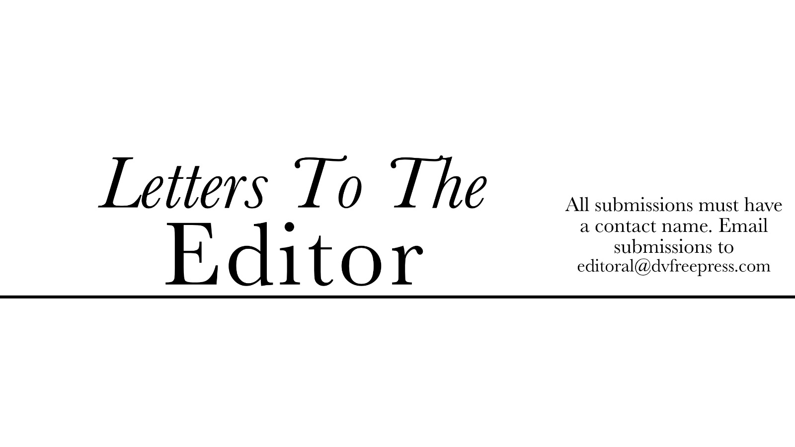 You are currently viewing June 3, 2021 Letters to the Editor