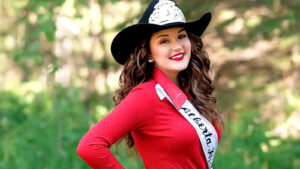 Read more about the article Local teen crowned rodeo queen