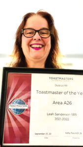 Read more about the article Toastmasters bouncing back