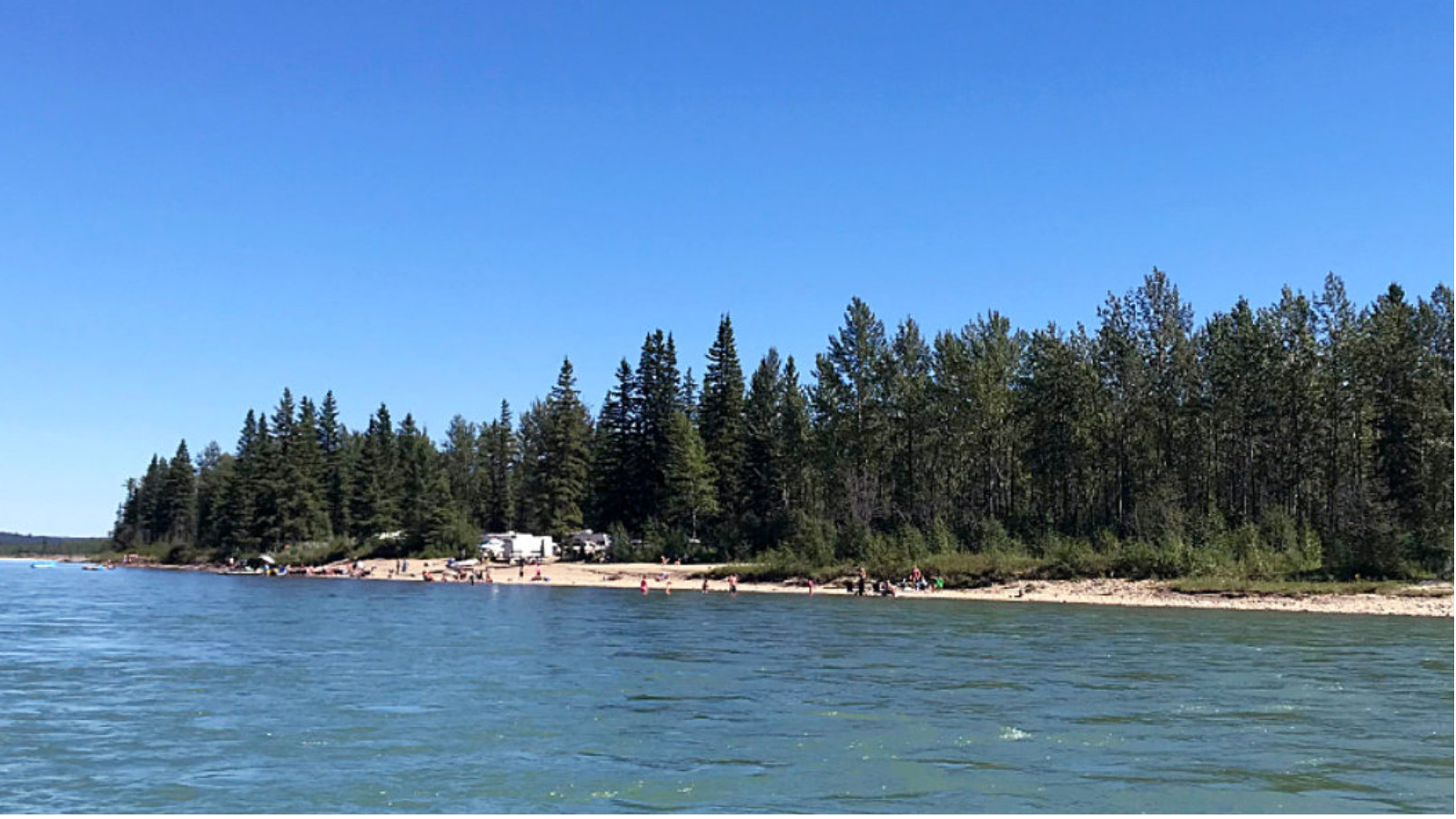 You are currently viewing Beating the heat at the North Saskatchewan River